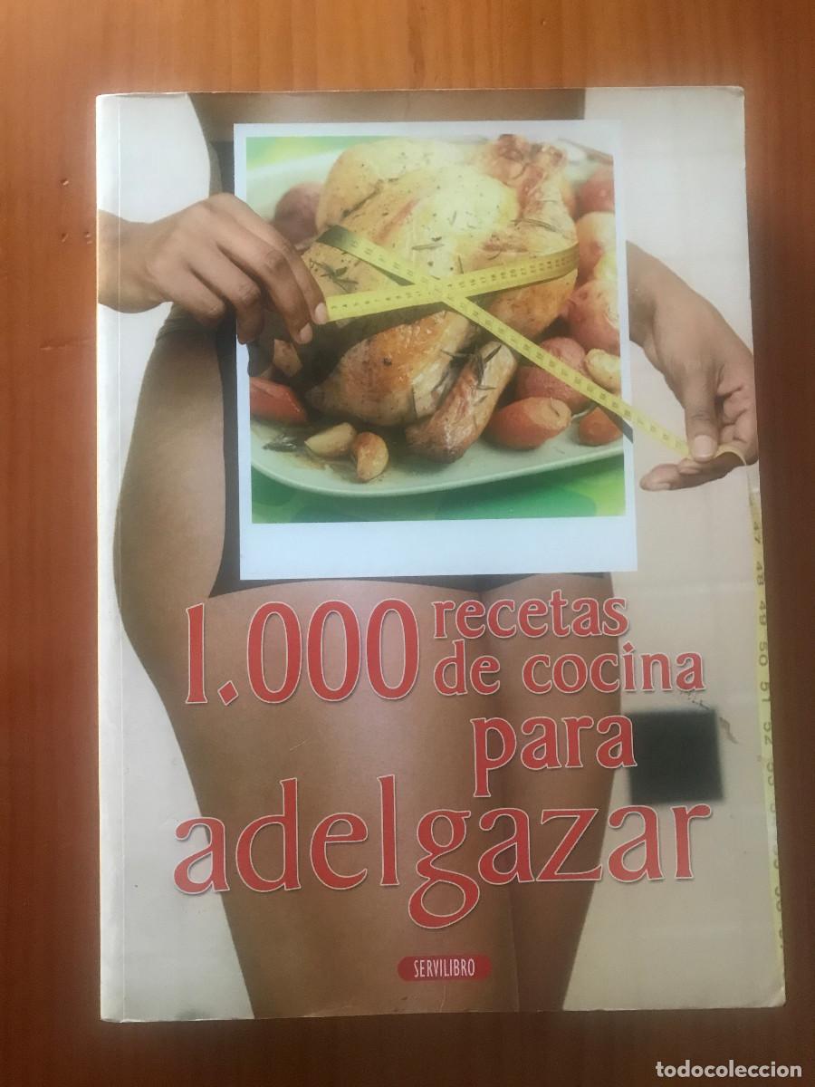 Libros de segunda mano: 1000 recetas de cocina para adelgazar. Servilibro.