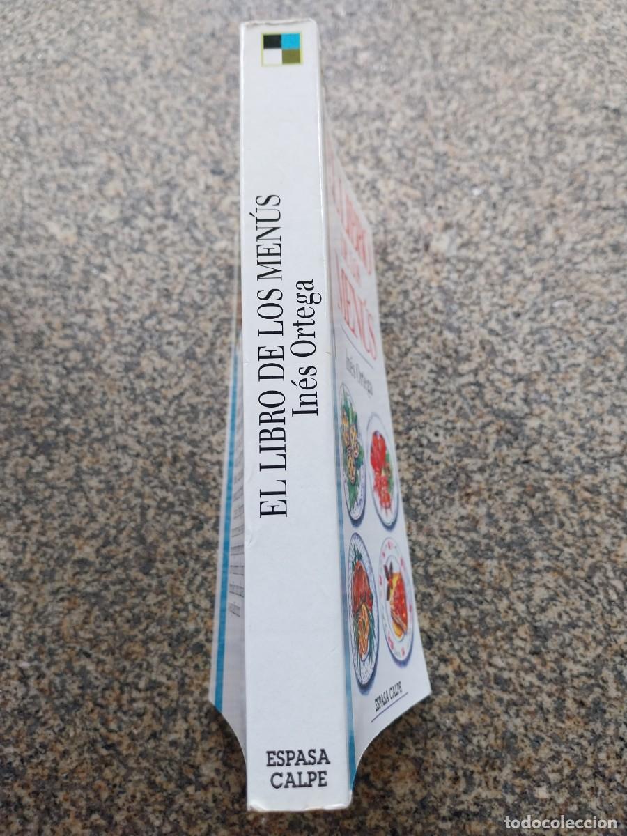 Libros de segunda mano: EL LIBRO DE LOS MENUS -- INES ORTEGA -- - Foto 3