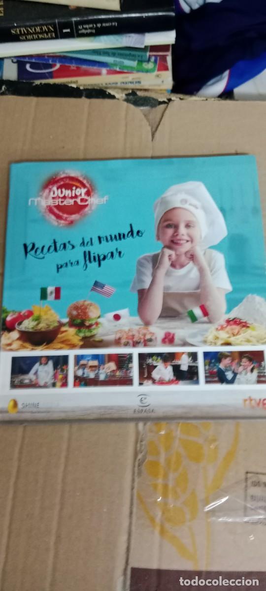 Libros de segunda mano: RECETAS DEL MUNDO PARA FLIPAR: MasterChef Junior LIBRO S-07