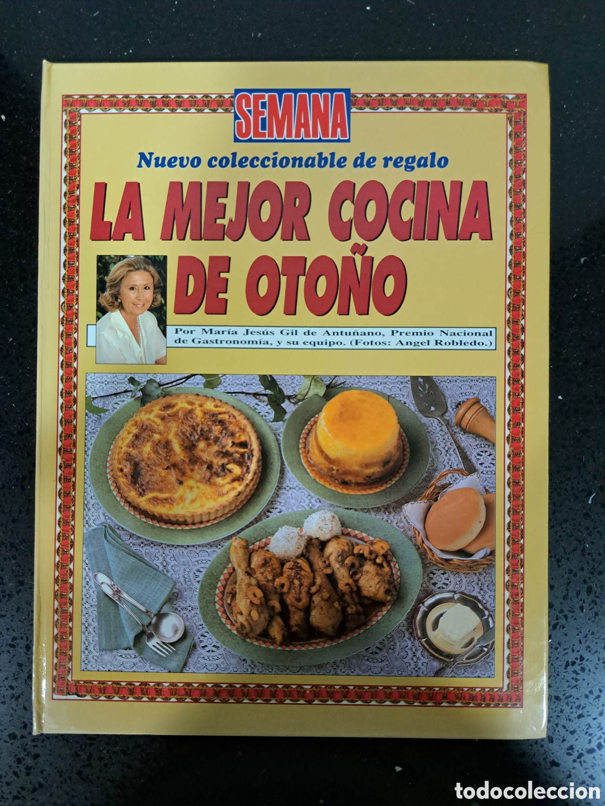 Libros de segunda mano: LA MEJOR COCINA DE OTO&Ntilde;O Por Mar&iacute;a Jes&uacute;s Gil de Antu&ntilde;ano, COLECCIONABLE SEMANA