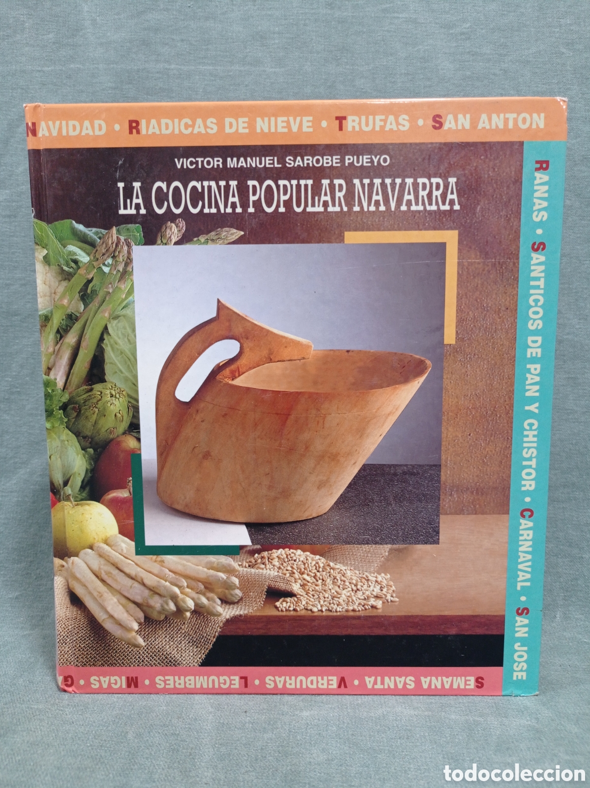 Libros de segunda mano: LA COCINA POPULAR NAVARRA - VICTOR MANUEL SAROBE PUEYO