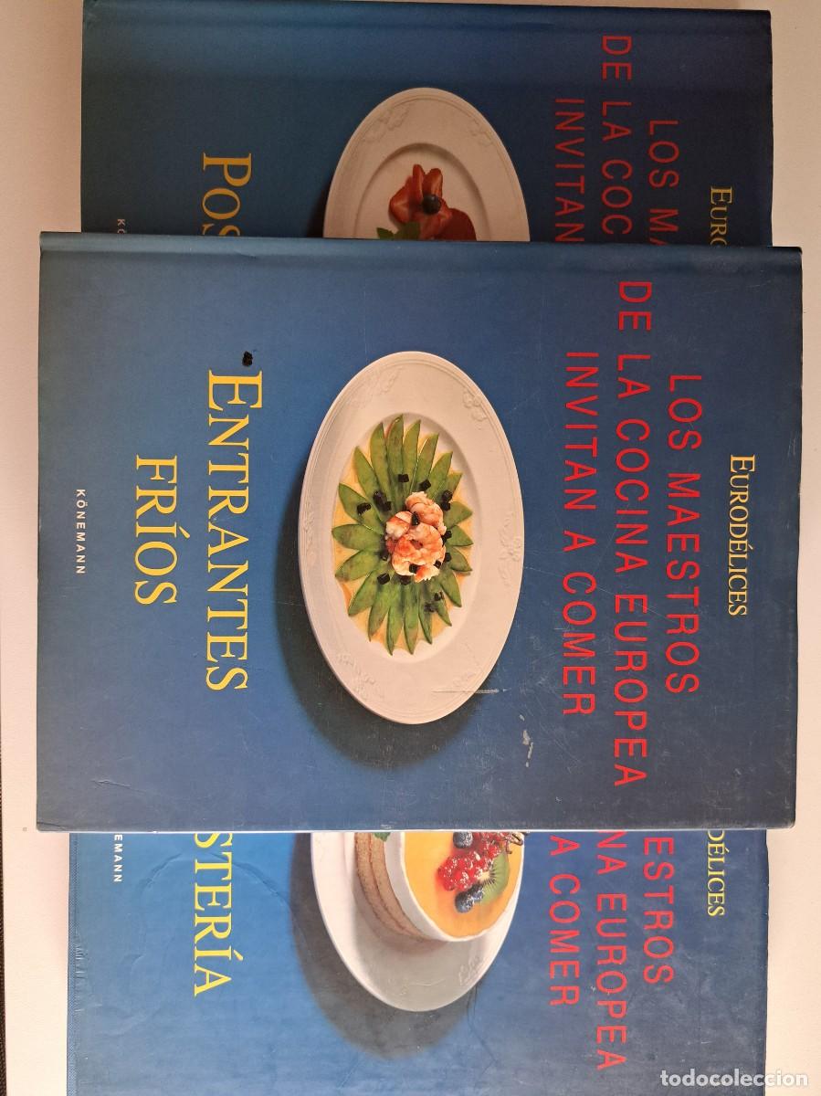Libros de segunda mano: Lote 2 Libros Gastronom&iacute;a Larousse: La Cocina (Mart&iacute;n Berasategui) + Larousse Postres (Pierre Herm&eacute;)