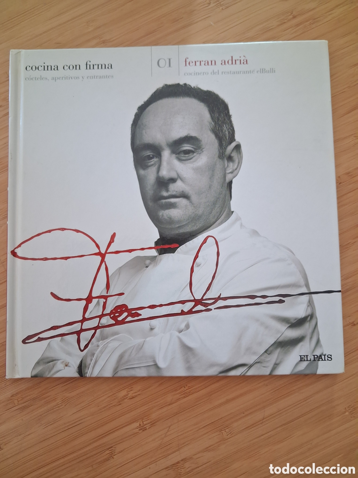 Libros de segunda mano: Cocina con firma: cocteles, aperitivos y entrantes. Ferran Adri&agrave; (El Pa&iacute;s 2007)
