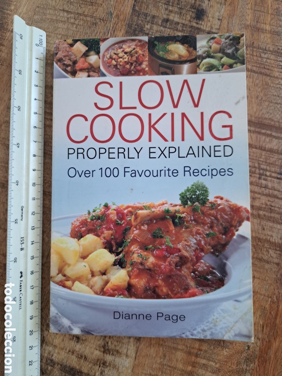 Libros de segunda mano: Jml Cocina. Slow cooking, Properly explained over 100 favoirite recipes. Dianne page. Right way 2009