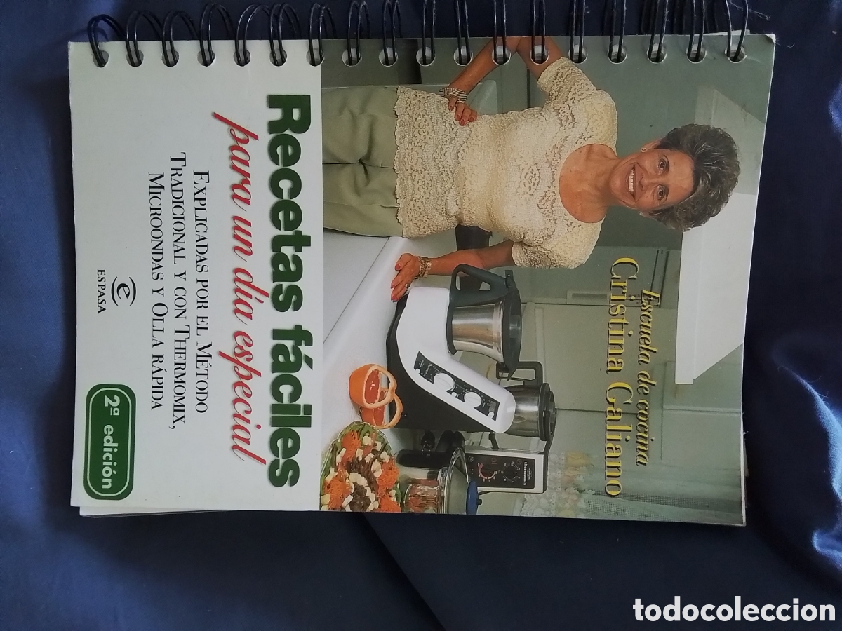 Libros de segunda mano: Recetas f&aacute;ciles para un d&iacute;a especial. Cristina Galiano