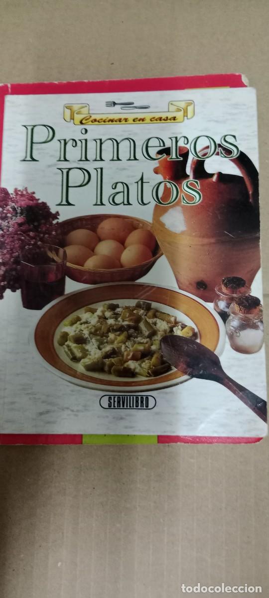 Libros de segunda mano: COCINA EN CASA PRIMEROS PLATOS LIBRO GG-BGA