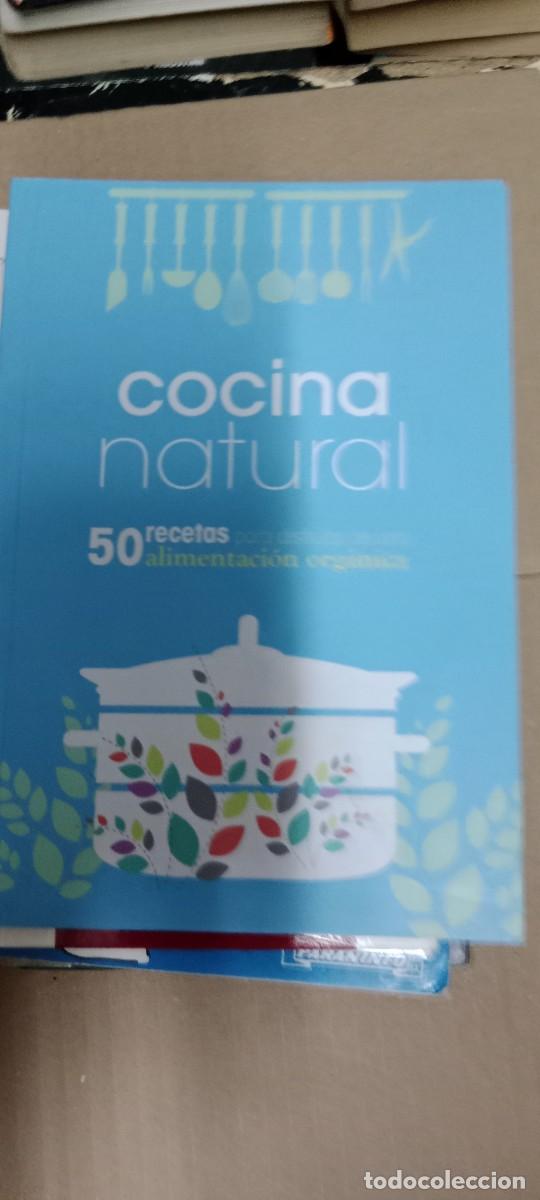 Libros de segunda mano: COCINA NATURAL 50 RECETAS LIBRO GG-BGA