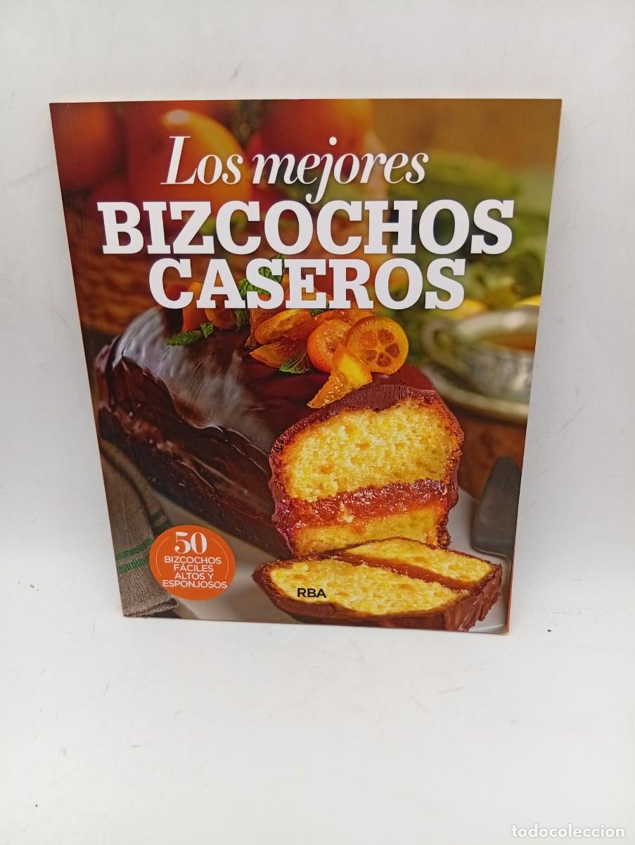 Libros de segunda mano: LOS MEJORES BIZCOCHOS CASEROS. 50 BIZCOCHOS FACILES-ALTOS-ESPONJOSOS. EDICION RBA. 2021. PAGS: 118.