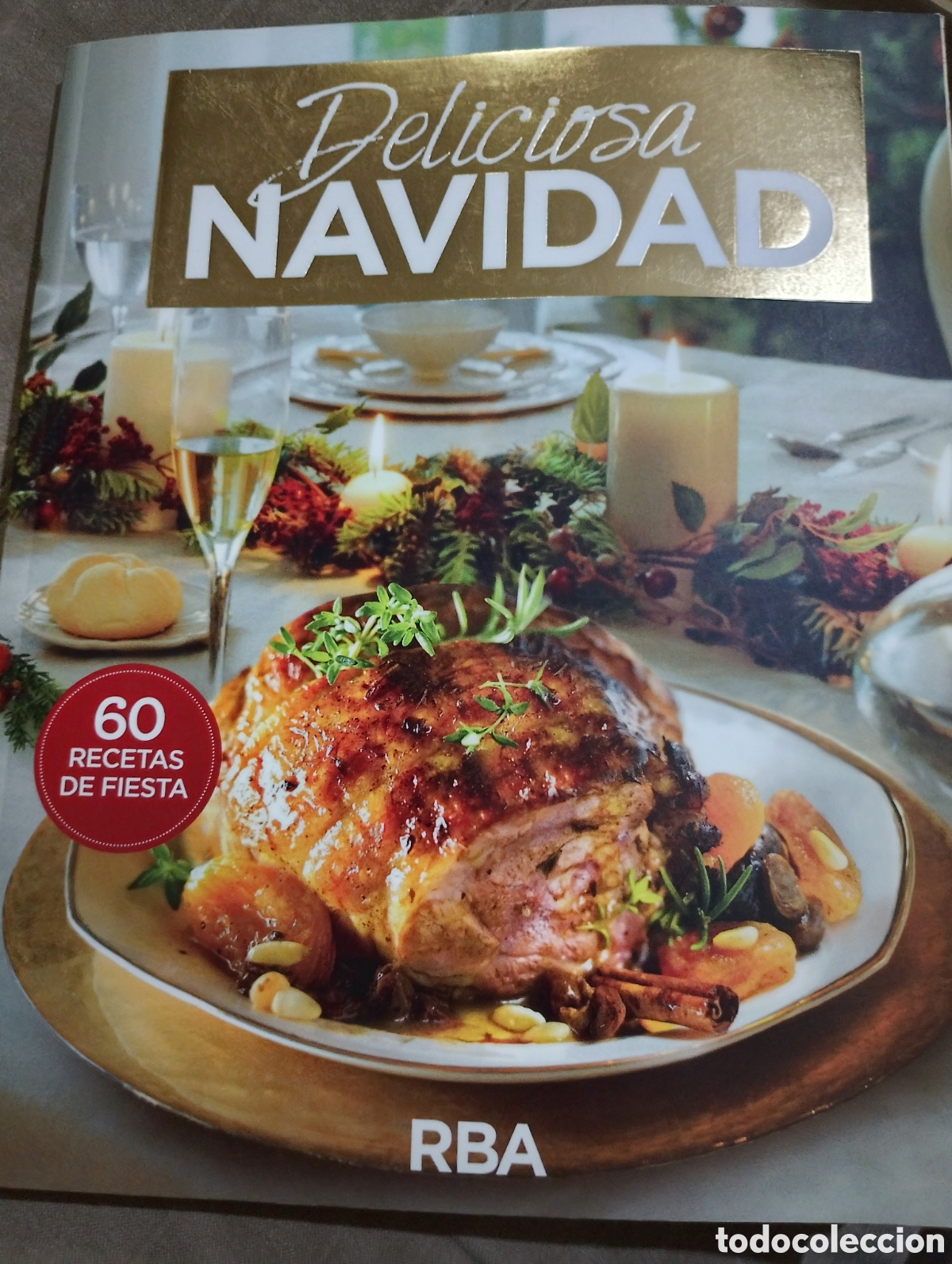 Libros de segunda mano: Libro: Deliciosa navidad, 60 recetas de fiesta