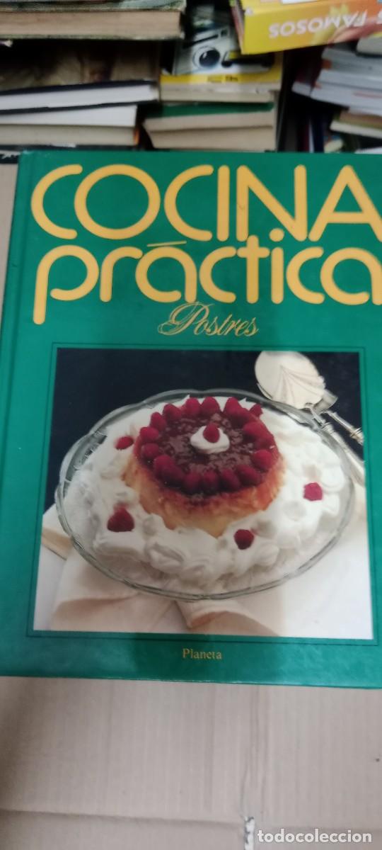 Libros de segunda mano: LOTE DE DOS LIBROS DE COCINA PRACTICA, POSTRES Y PLATOS VARIADOS LIBRO M-80