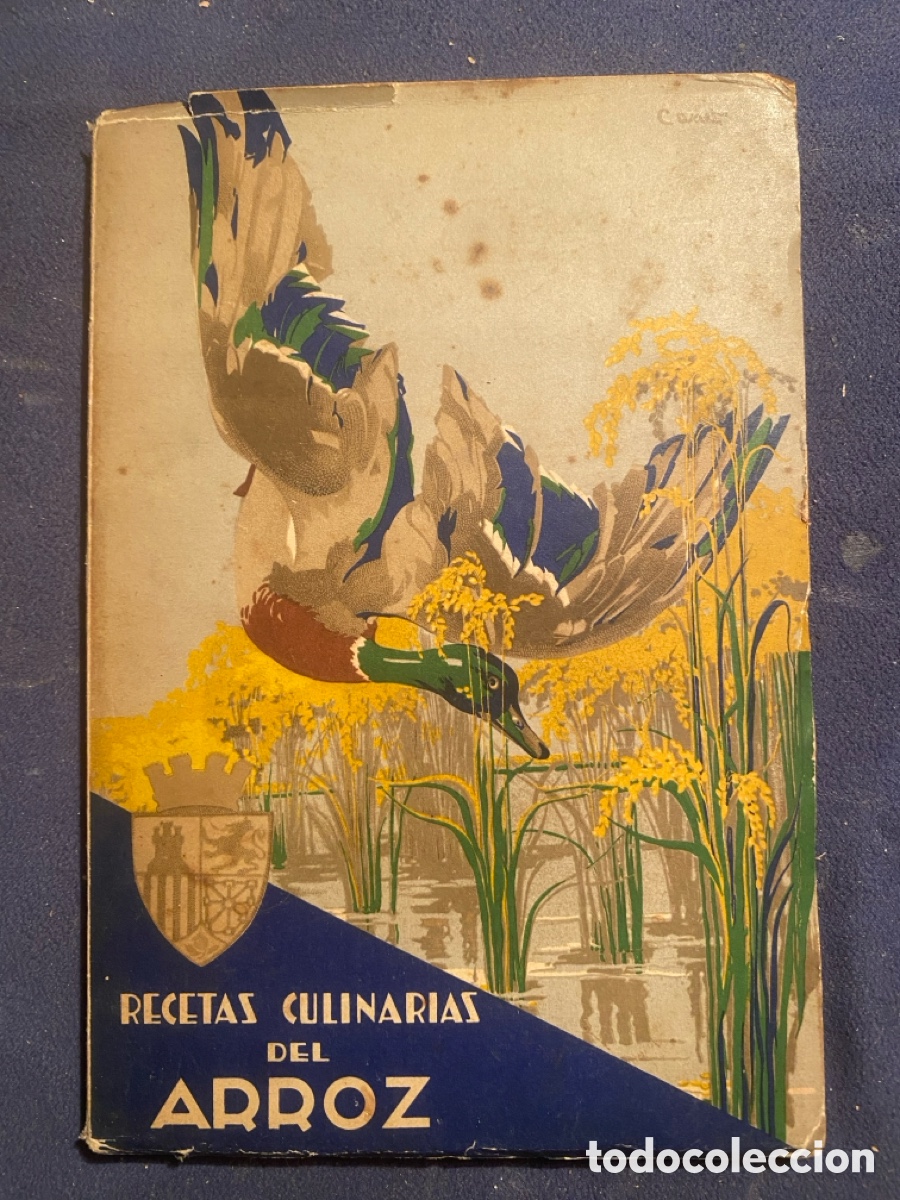 Libri di seconda mano: VV.AA: - RECETAS CULINARIAS DEL ARROZ - (VALENCIA, 1933)