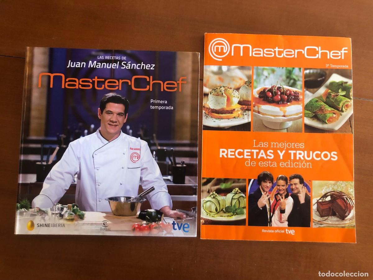 Libros de segunda mano: 2 Libros de recetas Masterchef