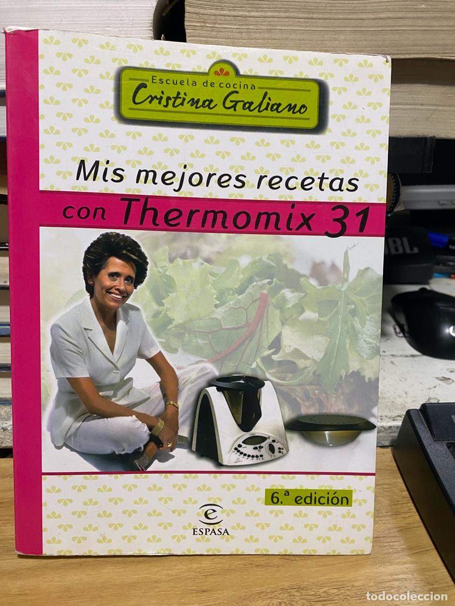 Libros de segunda mano: MIS MEJORES RECETAS CON THERMOMIX, CRISTINA GALIANO, EDT. ESPASA