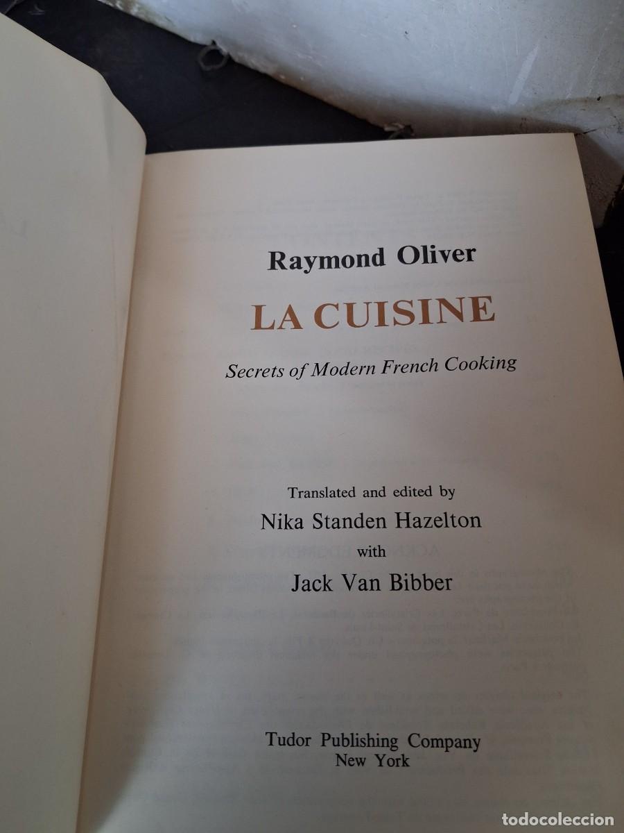 Libros de segunda mano: Cocina La Cuisine Raymond Oliver Nueva York 1969