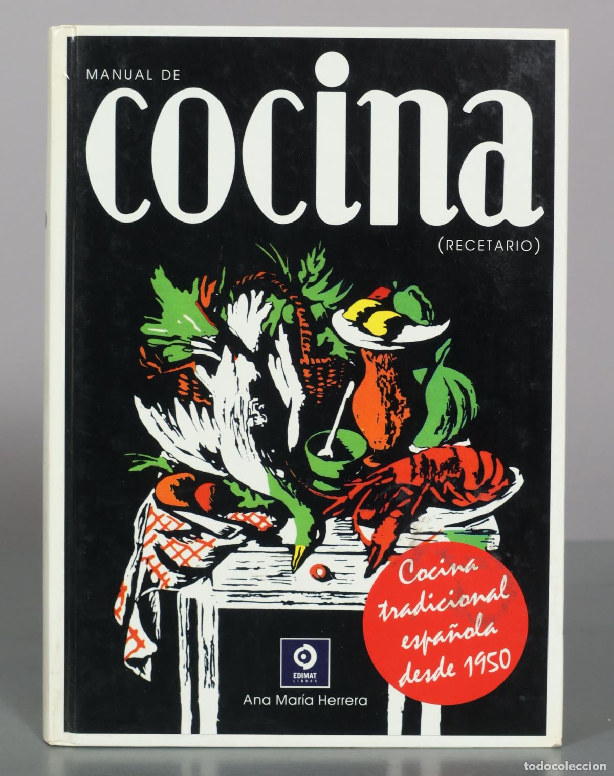 Libros de segunda mano: Manual de cocina (Recetario) - Ana Mar&iacute;a Herrera - Edimat Libros