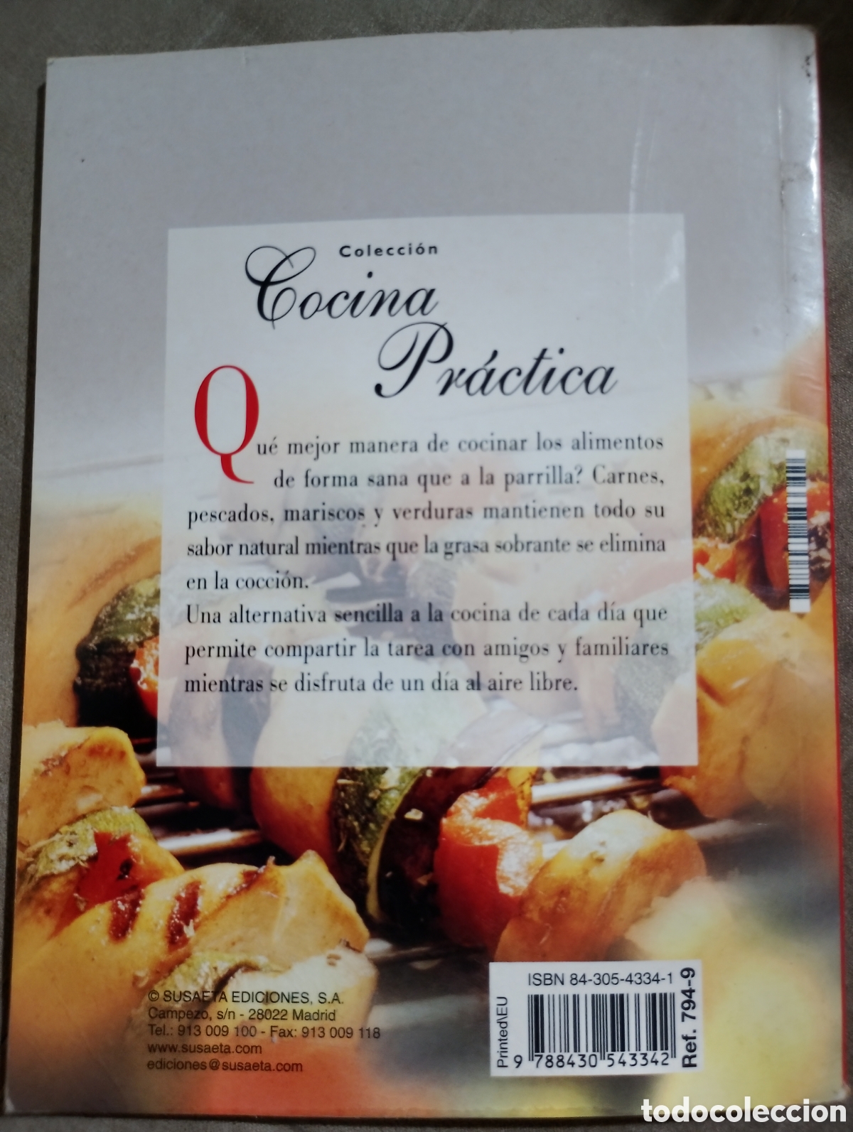 Libros de segunda mano: Libro: Cocina pr&aacute;ctica, Parrilladas. - Foto 2