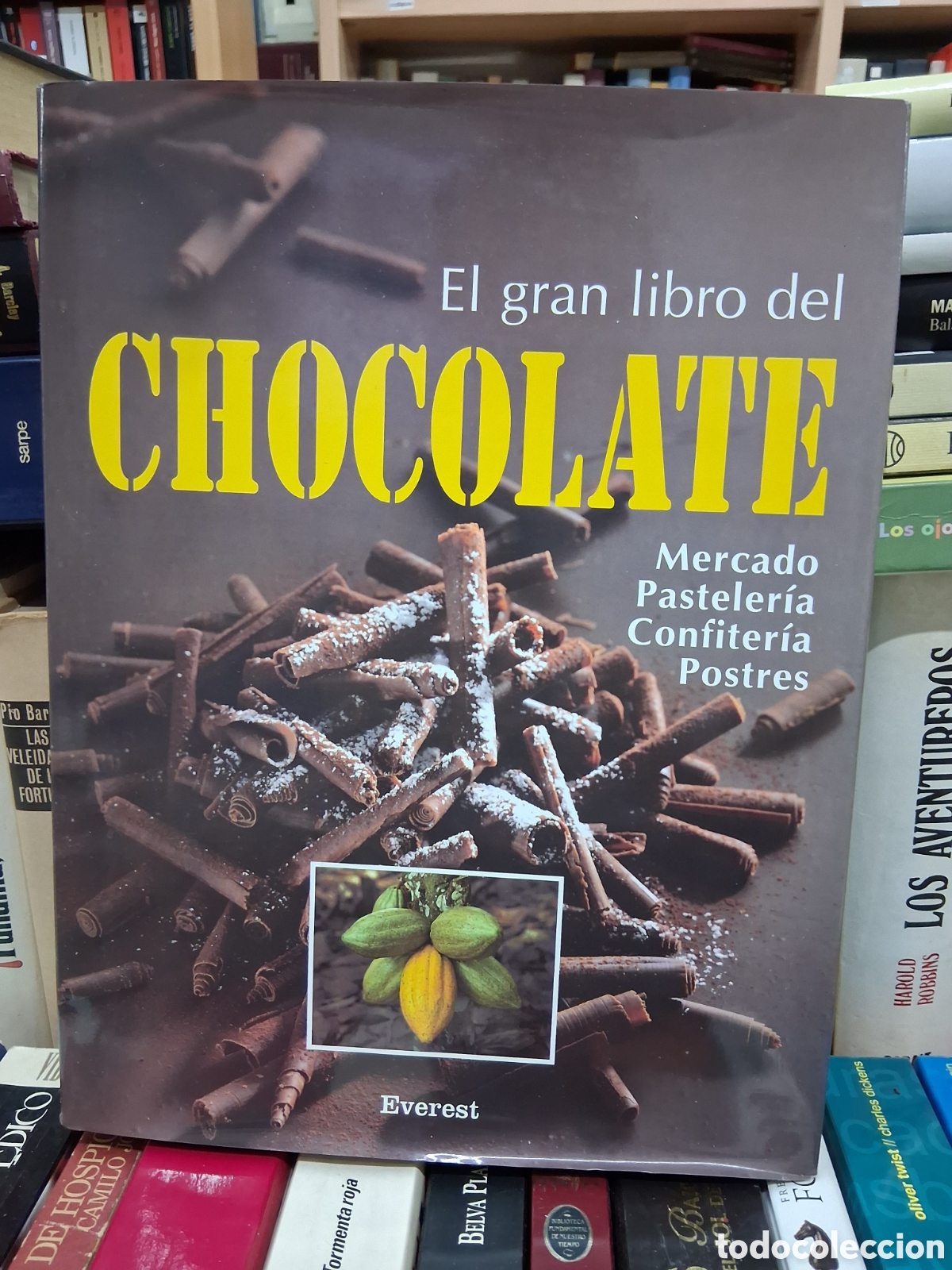 Libros de segunda mano: El gran libro del chocola. Mercado, pasteler&iacute;a, confiter&iacute;a, postres. Everest