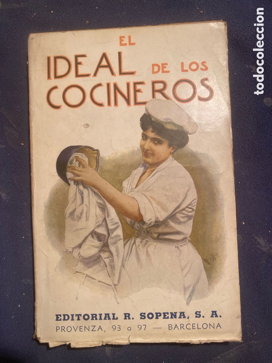 Libros de segunda mano: T. WAPS: - EL IDEAL DE LOS COCINEROS O SEA EL ARTE DE GUISAR Y COMER BIEN - (1950)