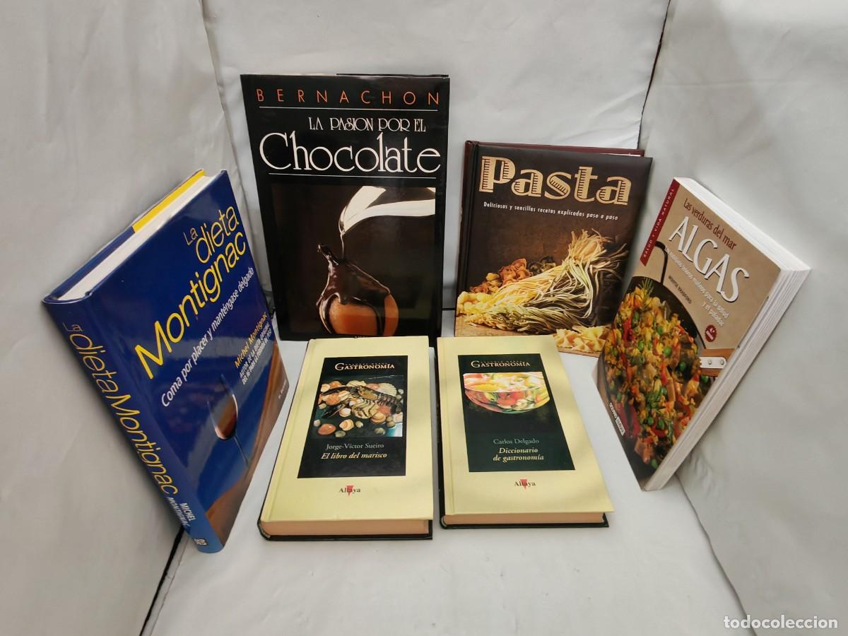 Gebrauchte B&uuml;cher: PACK 6 libros de Cocina: La pasi&oacute;n por el chocolate / El libro de marisco / Y 4 LIBROS M&Aacute;S...