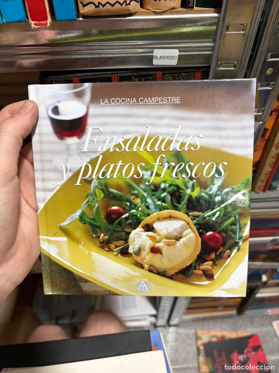 Libros de segunda mano: BLAS102C Ensaladas y platos frescos, La Cocina Campestre, editorial no visible