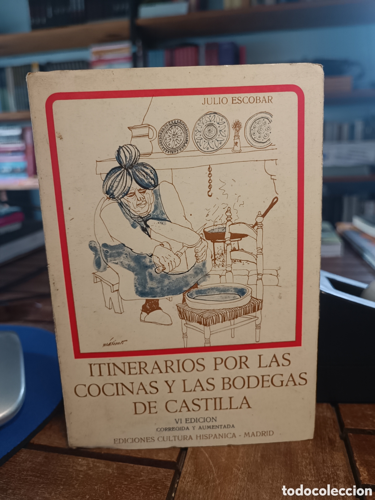 Libros de segunda mano: JULIO ESCOBAR. ITINERARIOS POR LAS COCINAS Y LAS BODEGAS DE CASTILLA. 1975.MUY ILUSTRADO. 1A EDICI&Oacute;N