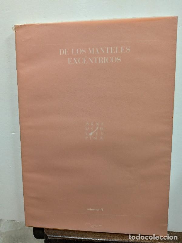 Libros de segunda mano: De los manteles exc&eacute;ntricos Vol. II - Jordi S. Valverde - Arxius de l'Espina - 1994