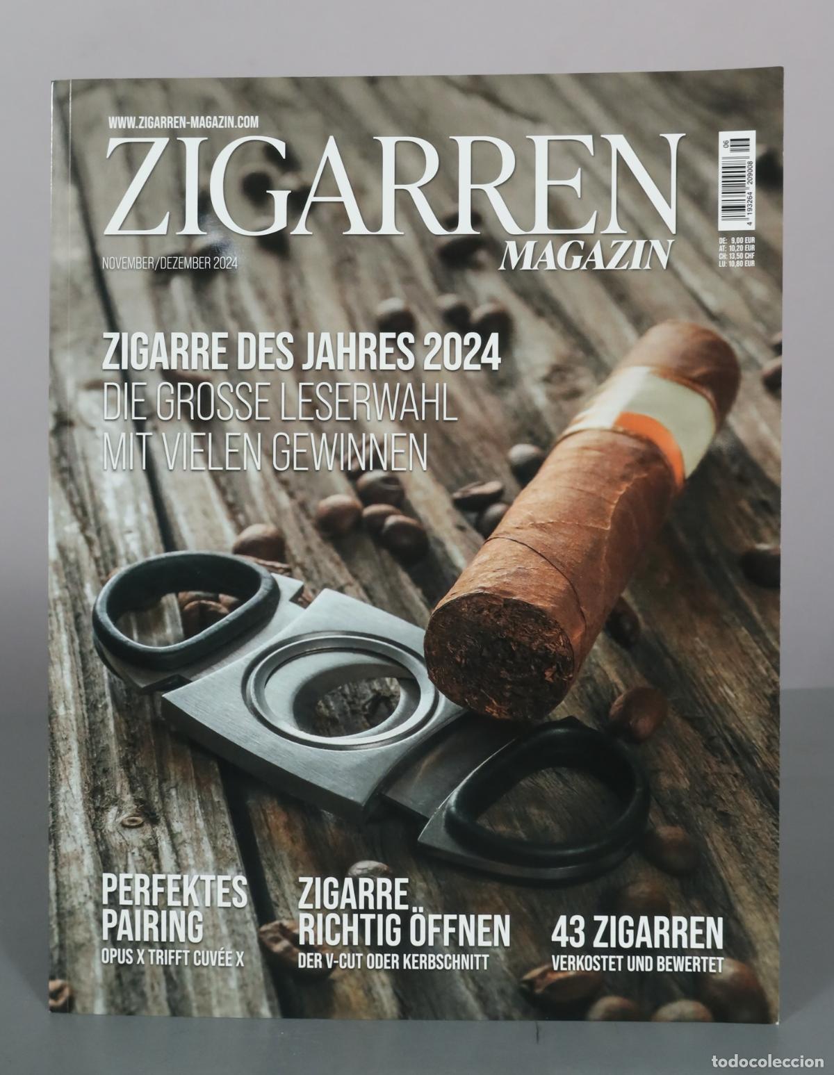 Libros de segunda mano: Zigarren Magazin NOV-DEC 2024