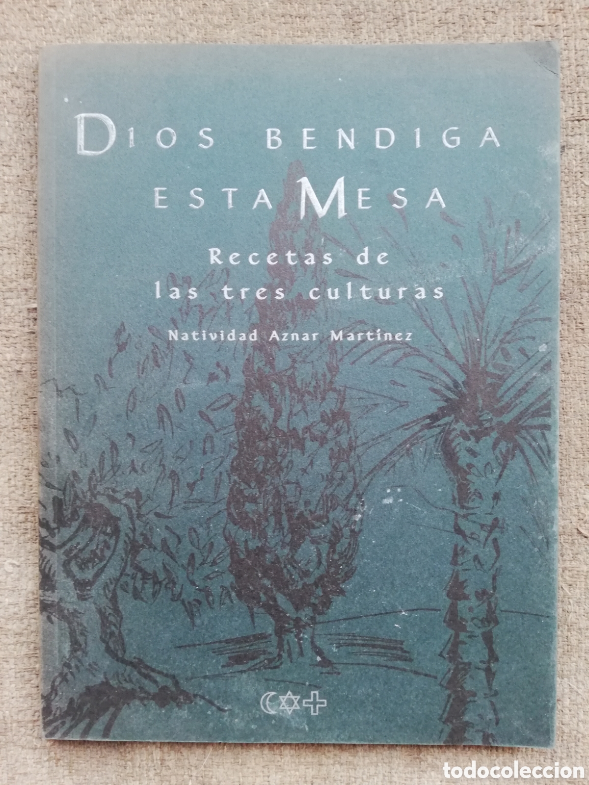 Libros de segunda mano: Dios bendiga esta mesa. Recetas de las tres culturas, de Natividad Aznar Mart&iacute;nez
