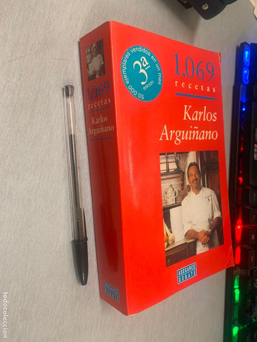 Libros de segunda mano: 1.069 RECETAS / KARLOS ARGUI&Ntilde;ANO / ASEGARCE DEBATE 1996