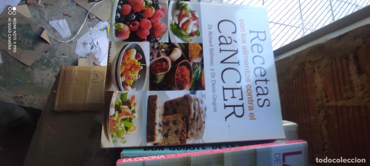 Libros de segunda mano: RECETAS CON LOS ALIMENTOS CONTRA EL C&Aacute;NCER - DR. RICHARD B&Eacute;LIVEAU Y DR. DENIS GINGRAS
