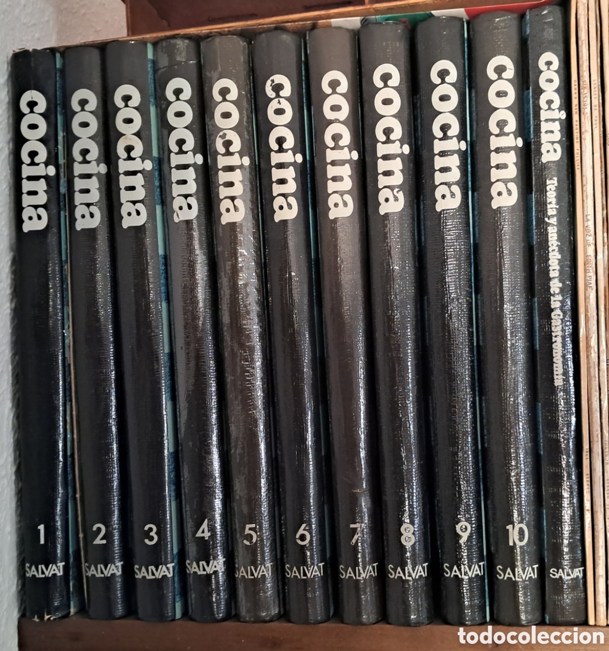 Libros de segunda mano: Colecci&oacute;n 11 tomos enciclopedia Salvat de Cocina