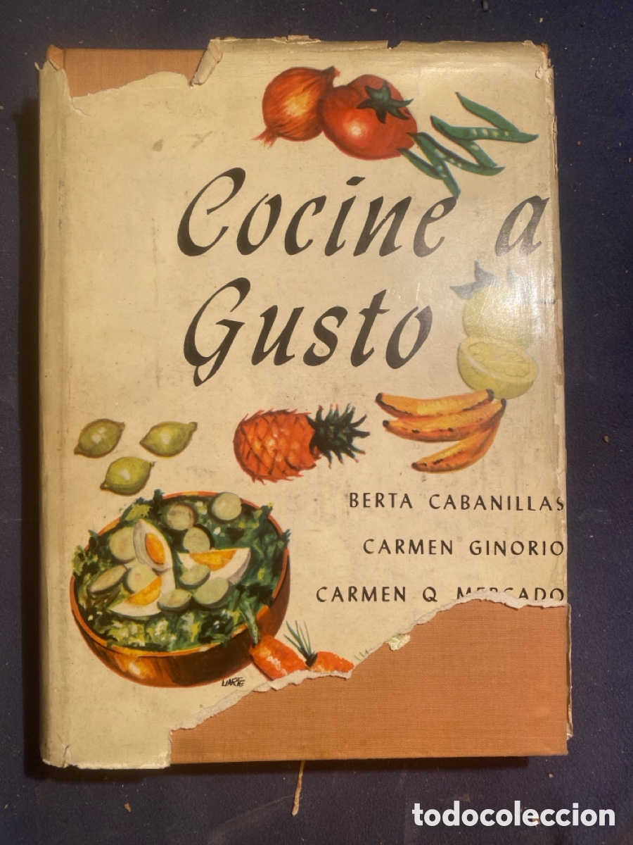 Libros de segunda mano: BERTA CABANILLAS: - COCINE A GUSTO - (PUERTO RICO, 1960)