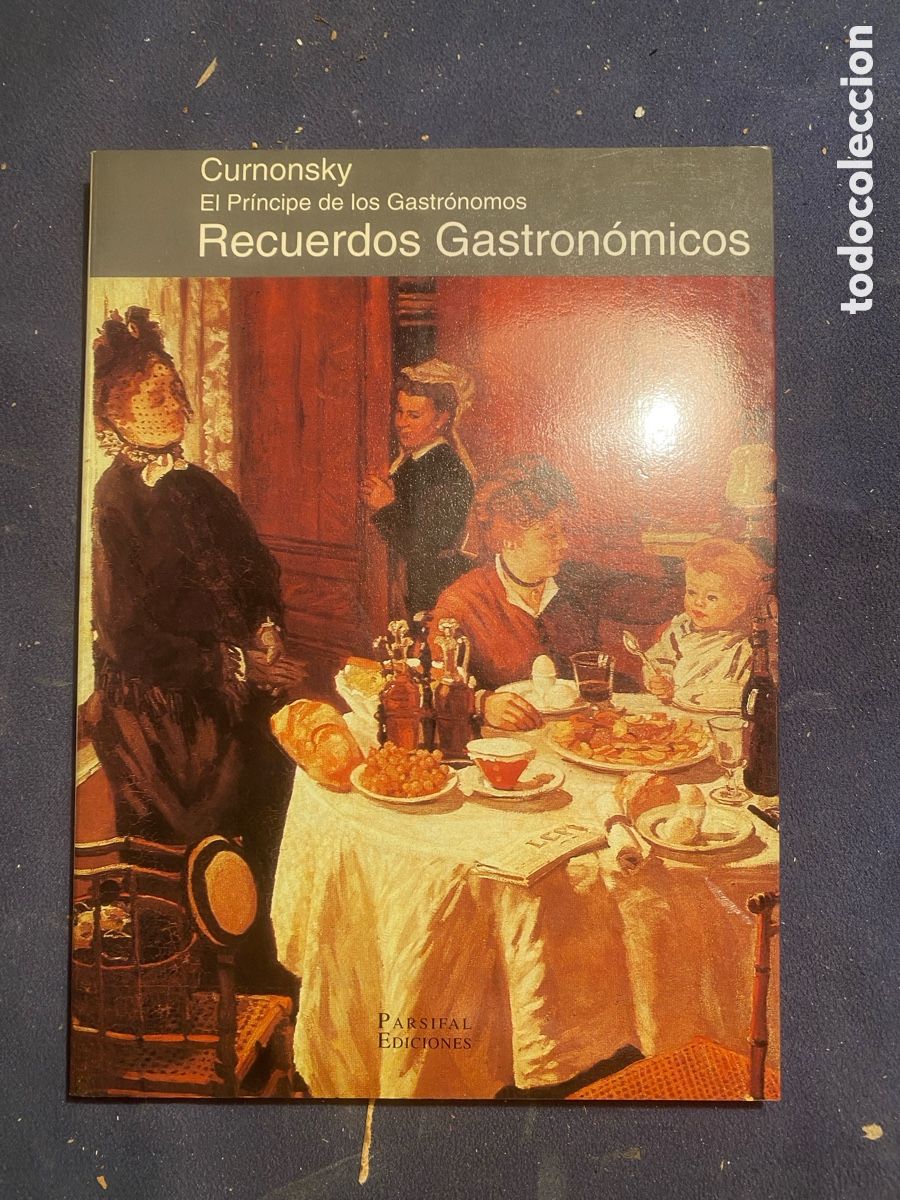 Libros de segunda mano: BLASI CURNONSKY: - RECUERDOS GASTRONOMICOS - (HORMAECHEA, 1991)
