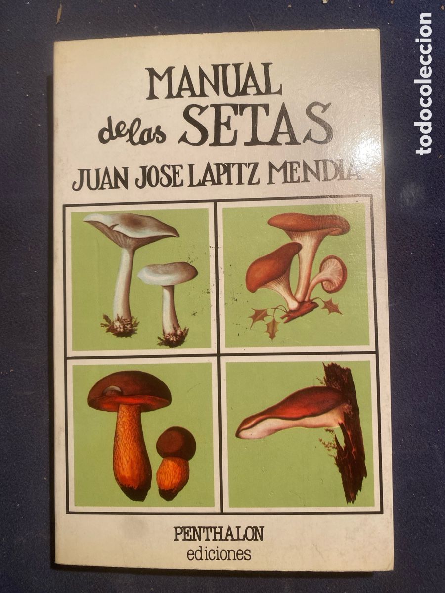 Libros de segunda mano: JUAN JOS&Eacute; LAPITZ MENDIA: - MANUAL DE LAS SETAS - (PENTHALON, 1983)