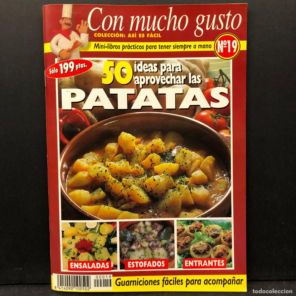 Libros de segunda mano: 50 IDEAS PARA APROVECHAR LAS PATATAS - CON MUCHO GUSTO - N&ordm; 19 / 6718
