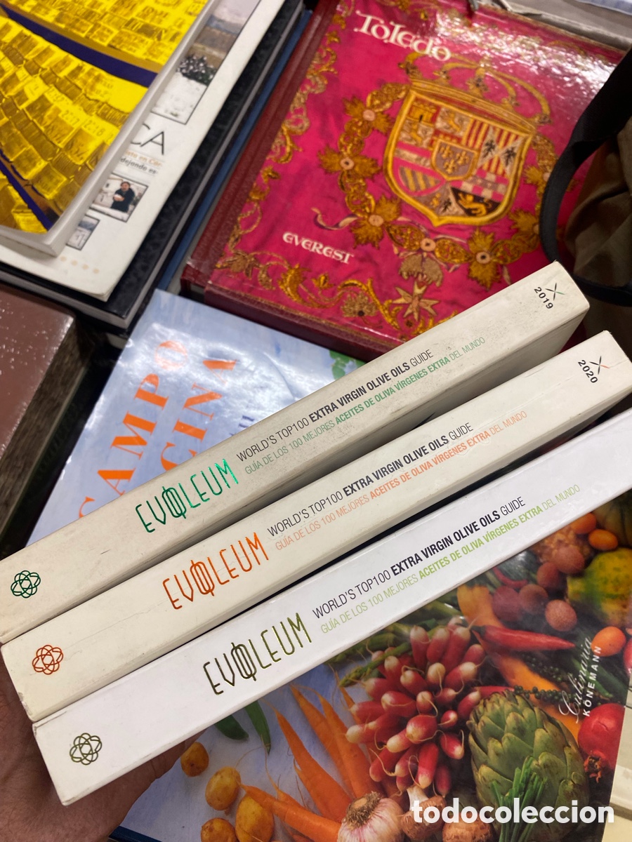 Libros de segunda mano: Evoleum. Los 100 mejores aceites de oliva andaluces. 2019, 2020, y 2021. Tres libros