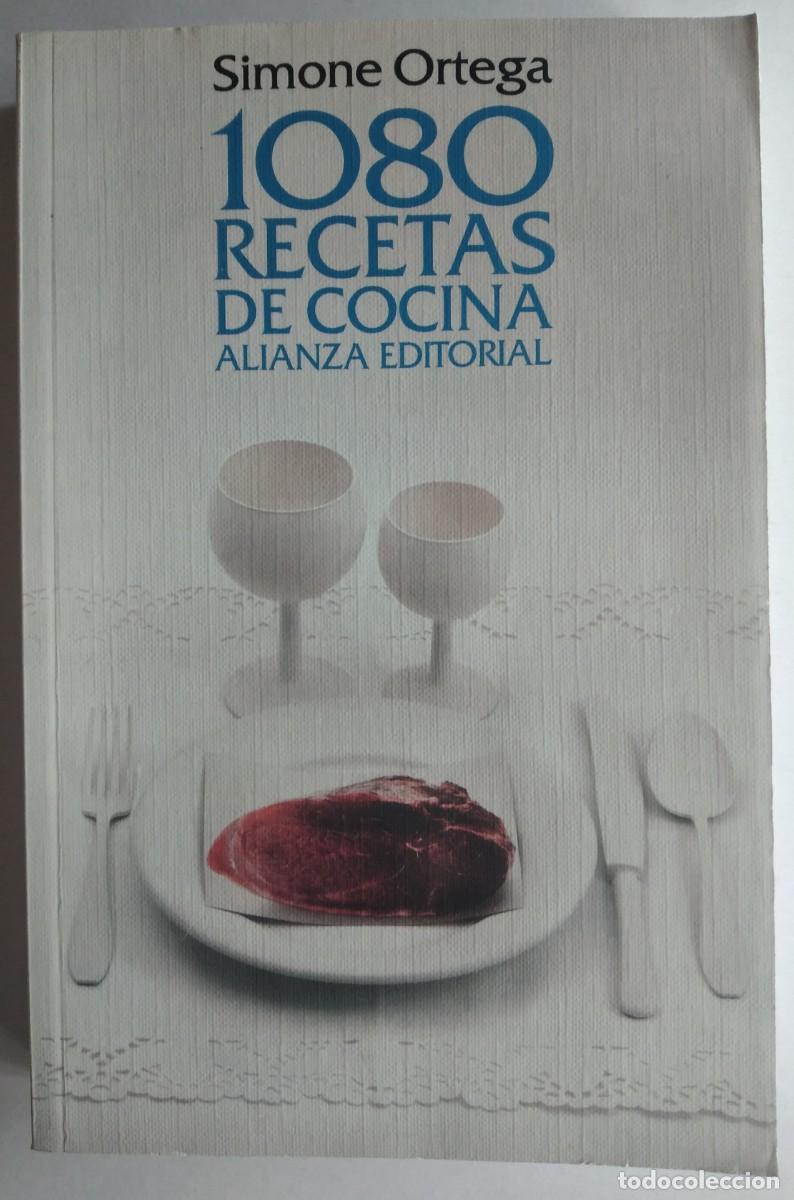 Libros de segunda mano: Simone Ortega: 1080 Recetas de cocina -Alianza Editorial