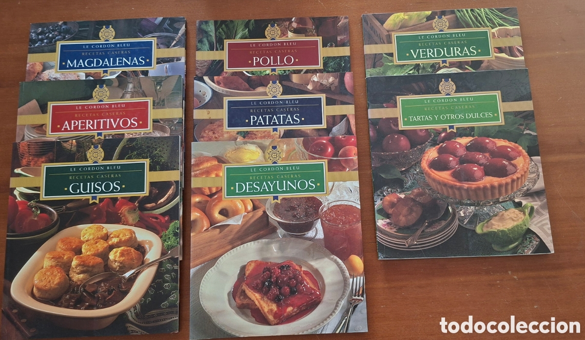 Libros de segunda mano: Le Cordon Bleu - Recetas caseras (Lote de 8 libros)