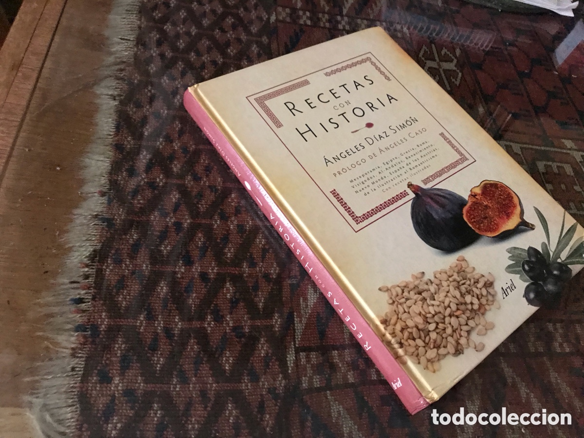 Libros de segunda mano: Recetas con historia. &Aacute;ngeles D&iacute;az Sim&oacute;n. Ariel