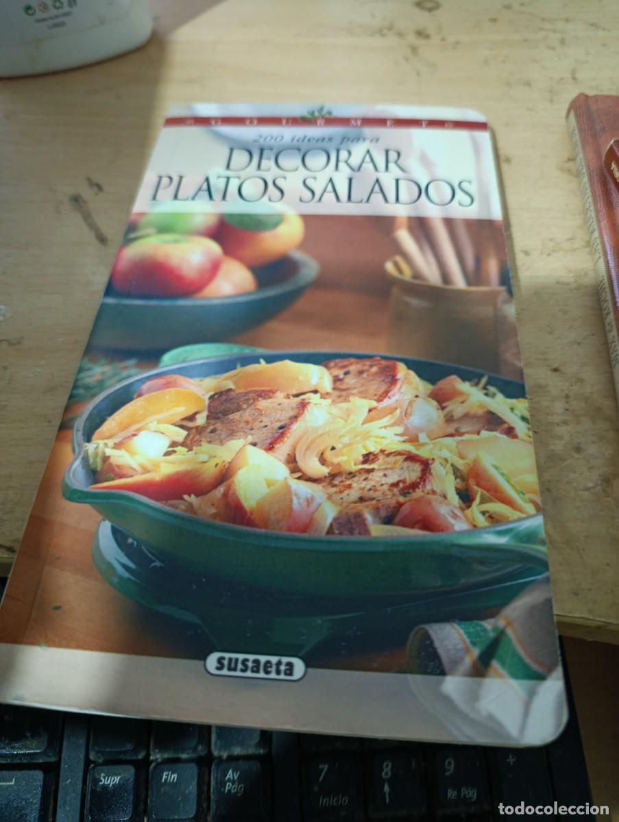 Libros de segunda mano: 200 IDEAS PARA DECORAR PLATOS SALADOS. EST32B5