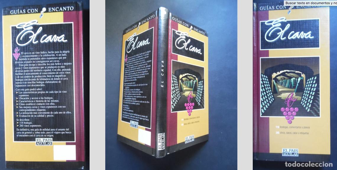Libros de segunda mano: El cava, por la en&oacute;loga Mar&iacute;a Isabel Mijares y Jos&eacute; Antonio S&aacute;ez Illobre. Gu&iacute;as con encanto, El pa&iacute;s