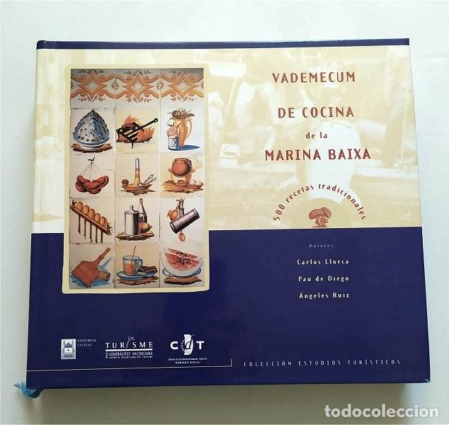 Libros de segunda mano: Vademecum de cocina de la Marina Baixa. 500 recetas tradicionales. Alicante. Generalitat Valenciana