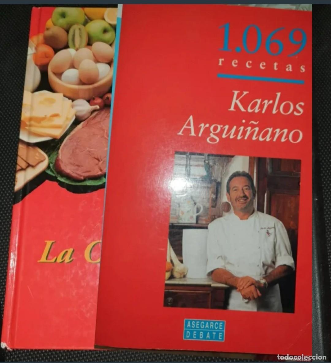 Libri di seconda mano: 1069 RECETAS, KARLOS ARGUI&Ntilde;ANO. LIBRO DE COCINA a&ntilde;o 1996+ libro cocina VENCA