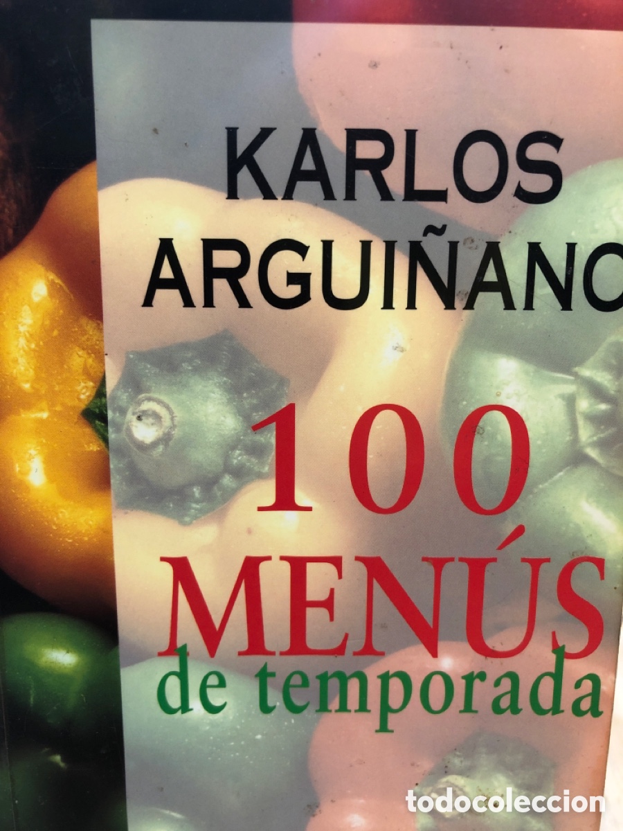 Libros de segunda mano: Karlos Argui&ntilde;ano. 100 men&uacute;s de temporada