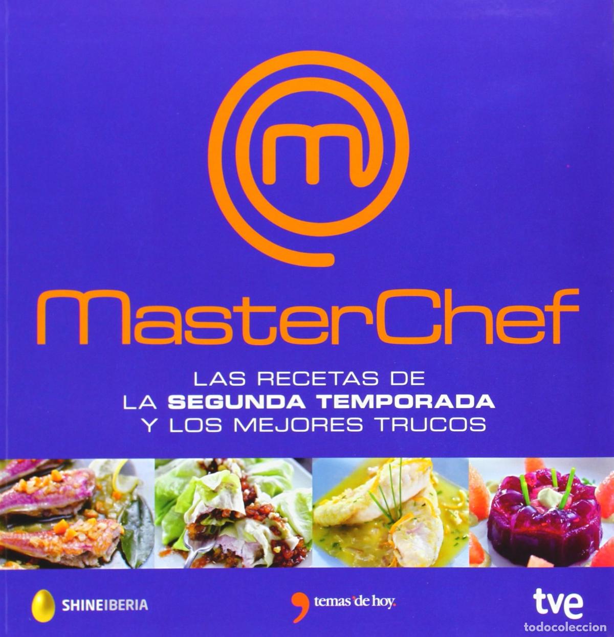 Libros de segunda mano: Masterchef. Las recetas de la segunda temporada y los mejores trucos (Espasa Gastronom&iacute;a)