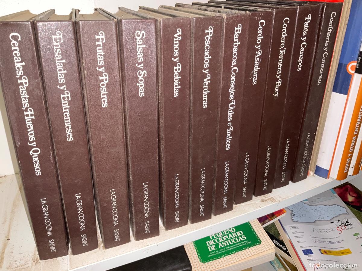 Libros de segunda mano: La gran cocina salvat 11 tomos De 14 falta aves y caza, panes , y pasteles, lo mejor publicado