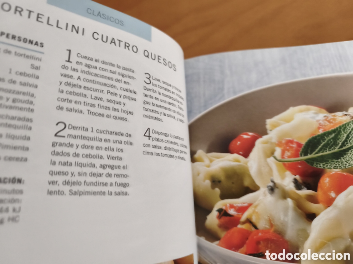 Libros de segunda mano: Libro de PASTA recetas f&aacute;ciles - Foto 3