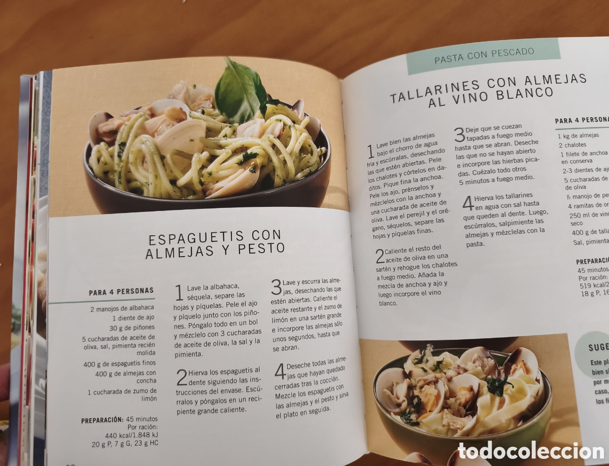 Libros de segunda mano: Libro de PASTA recetas f&aacute;ciles - Foto 4