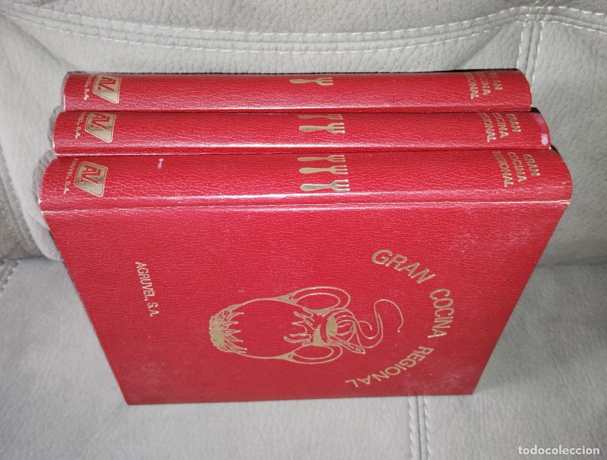 Libros de segunda mano: GRAN COCINA REGIONAL, COMPLETA 3 TOMOS, Jos&eacute; M&ordf; Centeno / Francisco Zarza