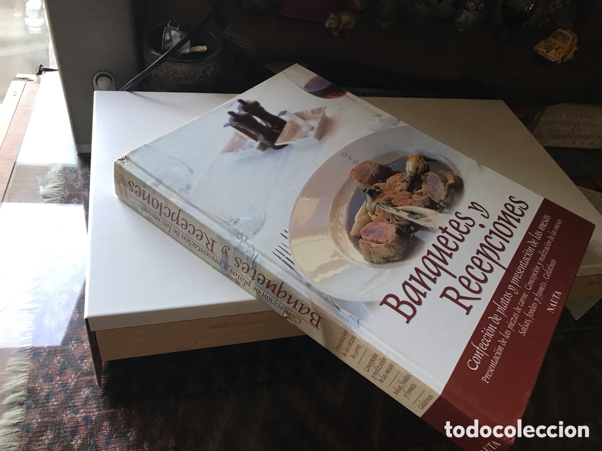 Libros de segunda mano: Banquetes y recepciones. Confecci&oacute;n de platos y presentaci&oacute;n de las mesas. Nauta